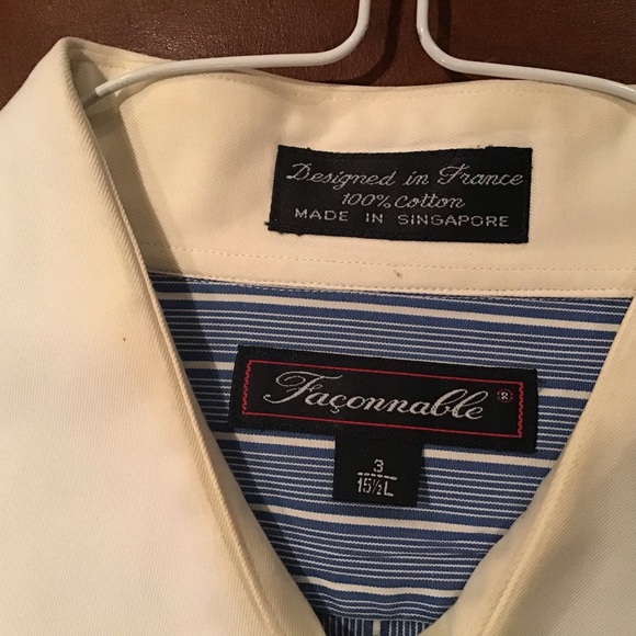 Striped French men’s button down - Picture 5 of 5